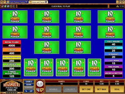 Spin Palace Casino Screenshot
